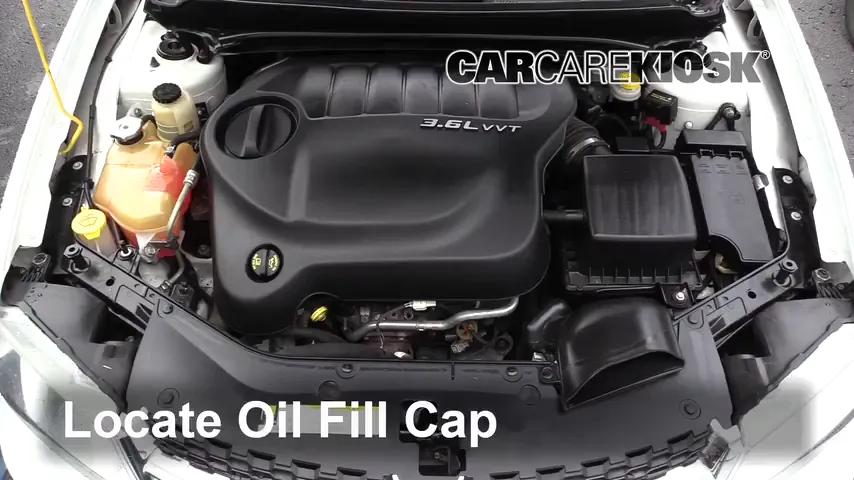 2013 Dodge Avenger SE 3.6L V6 FlexFuel Aceite